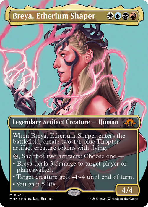 Breya, Etherium Shaper (Borderless) (MH3-372) - Modern Horizons 3 (Borderless) - for just $0.53! 