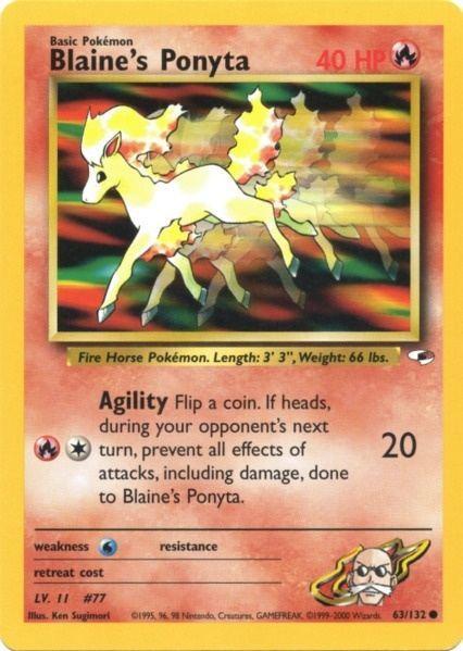 Blaine's Ponyta (63/132) [Gym Heroes Unlimited] - for just $0.65! 