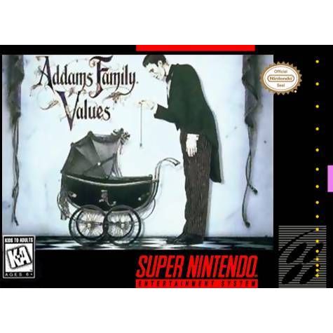Addams Family Values (Super Nintendo) - Premium Video Games - Just $0! Shop now at Retro Gaming of Denver