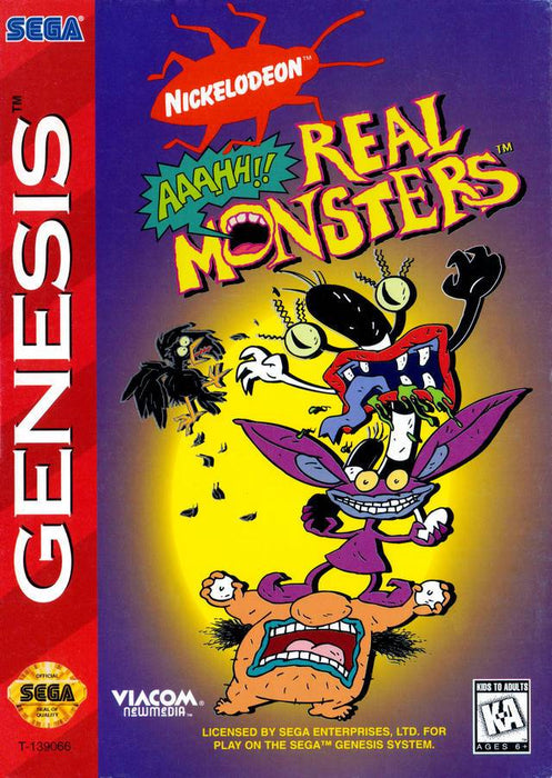 AAAHH!!! Real Monsters (Sega Genesis) - for just $0! 
