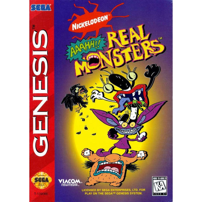 AAAHH Real Monsters (Sega Genesis) - Just $0! Shop now at Retro Gaming of Denver