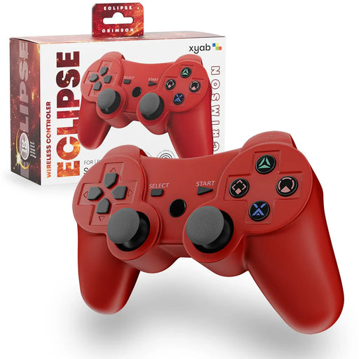 ECLIPSE Wireless Bluetooth Controller For PlayStation 3 (PS3) [Crimson] – PlayStation 3 Accessory (PS3) - for just $24.99! 
