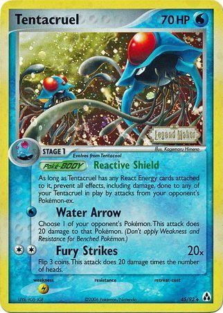 Tentacruel (45/92) (Stamped) [EX: Legend Maker] - for just $11.80! 