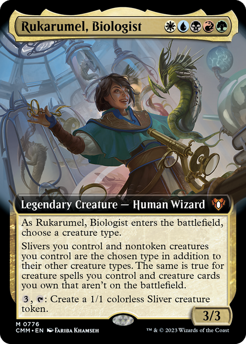 Rukarumel, Biologist (CMM-776) - Commander Masters: (Extended Art) - for just $1.51! 