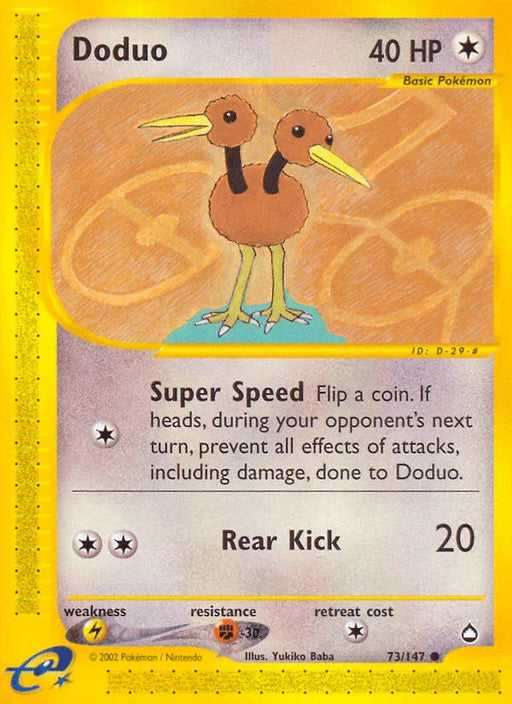 Doduo (73/147) [Aquapolis] - for just $2.25! 