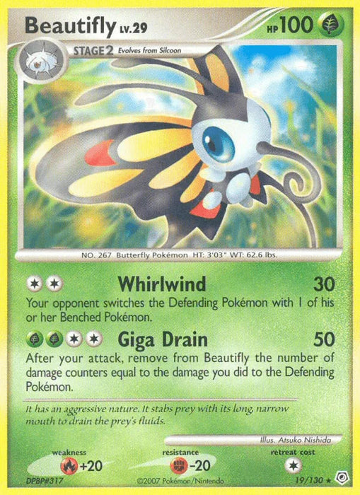 Beautifly (19/130) [Diamond & Pearl: Base Set] - for just $0.60! 