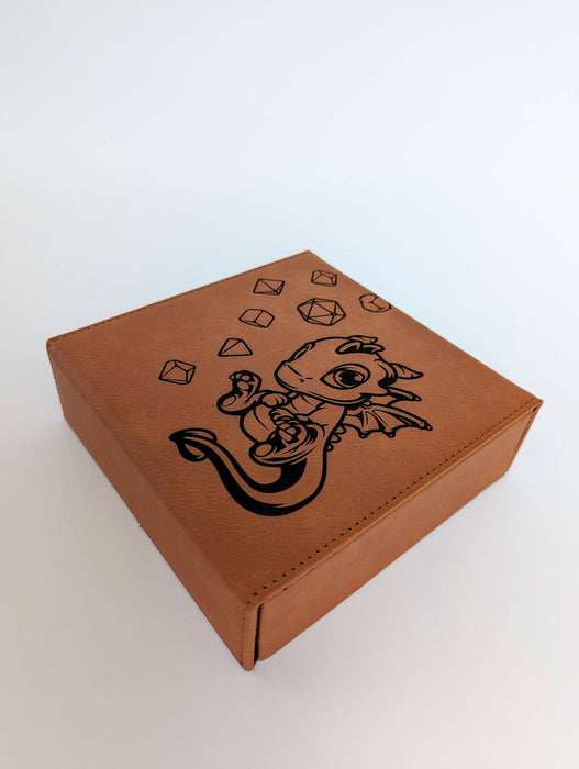Adoragon - Vegan Leather Dice Box - for just $34.99! 