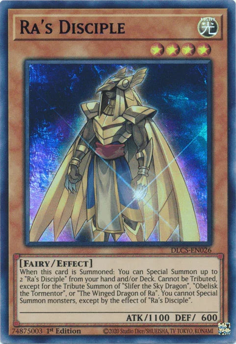 Ra's Disciple (Blue) [DLCS-EN026] Ultra Rare - for just $0.15! 