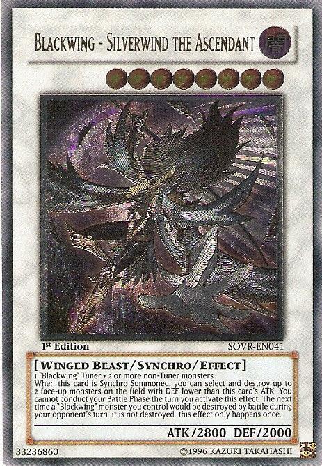 Blackwing - Silverwind the Ascendant [SOVR-EN041] Ultimate Rare - for just $28.75! 