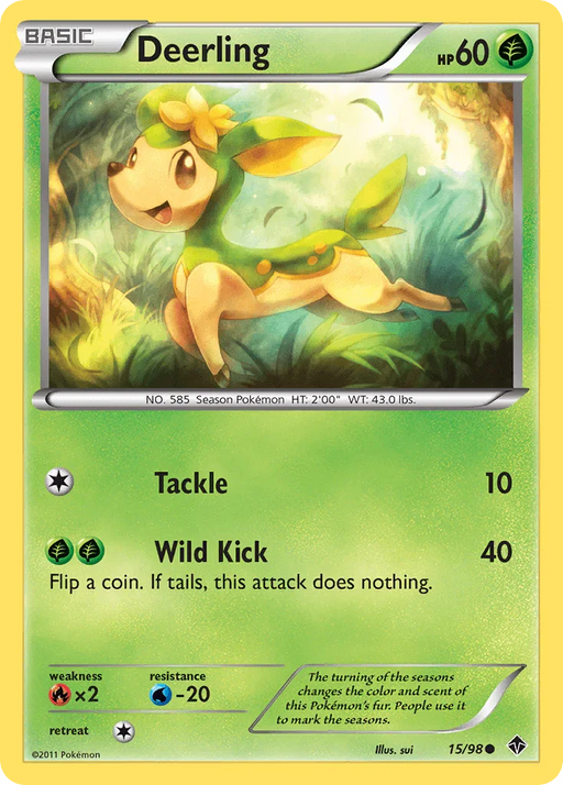 Deerling (15/98) [Black & White: Emerging Powers] - for just $0.20! 