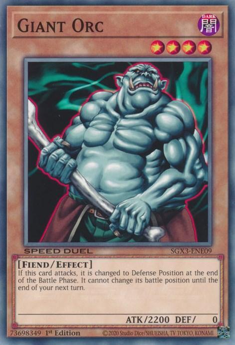 Giant Orc [SGX3-ENE09] Common - for just $0.15! 