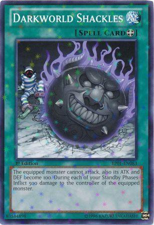 Darkworld Shackles [BP01-EN083] Starfoil Rare - for just $0.30! 