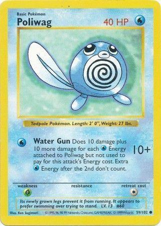 Poliwag (59/102) [Base Set Shadowless Unlimited] - for just $1.75! 