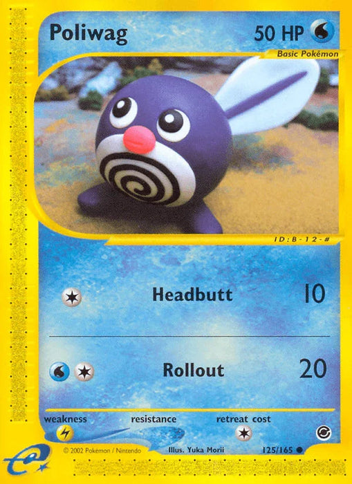 Poliwag (125/165) [Expedition: Base Set] - for just $6.90! 