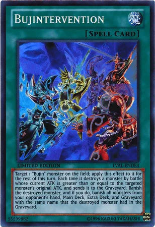 Bujintervention [LVAL-ENDE4] Super Rare - for just $0.15! 