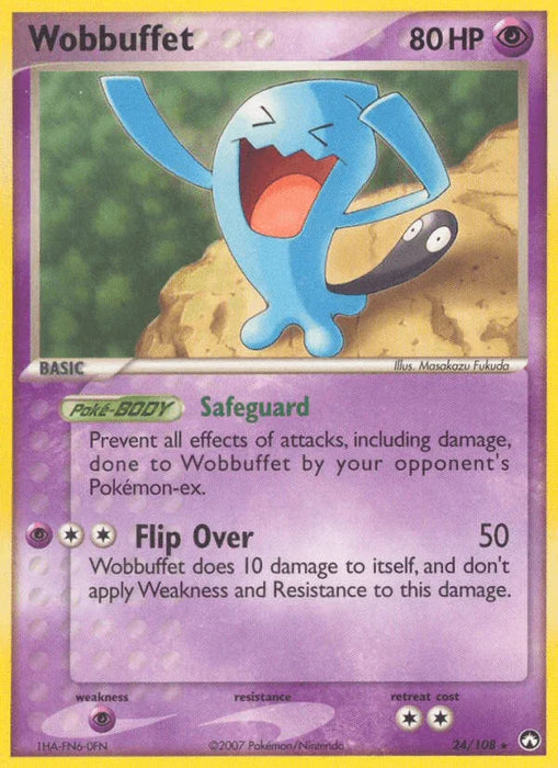 Wobbuffet (24/108) [EX: Power Keepers] - for just $0.40! 
