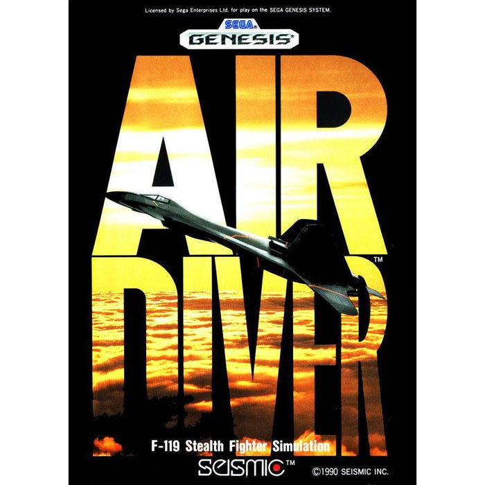 Air Diver (Sega Genesis) - Just $0! Shop now at Retro Gaming of Denver