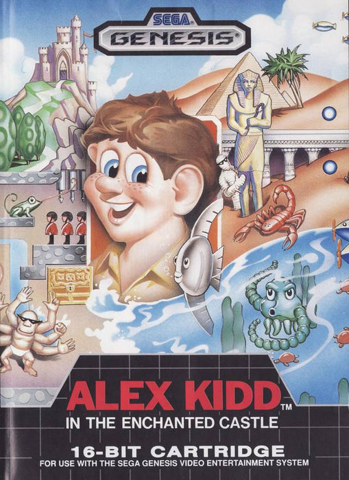 Alex Kidd in the Enchanted Castle (Sega Genesis) - for just $0! 