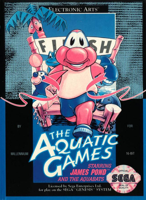 Aquatic Games Starring James Pond (Sega Genesis) - for just $0! 