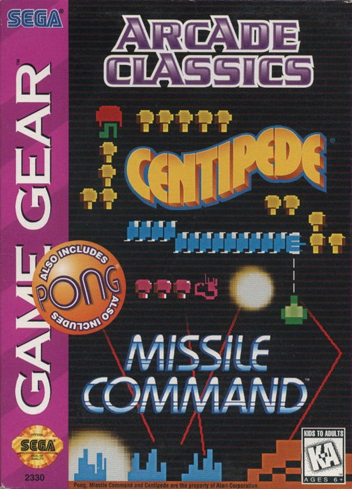 Arcade Classics (Sega Game Gear) - for just $0! 