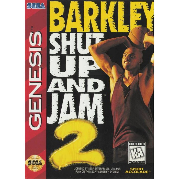 Barkley Shut Up and Jam 2 (Sega Genesis) - Just $0! Shop now at Retro Gaming of Denver