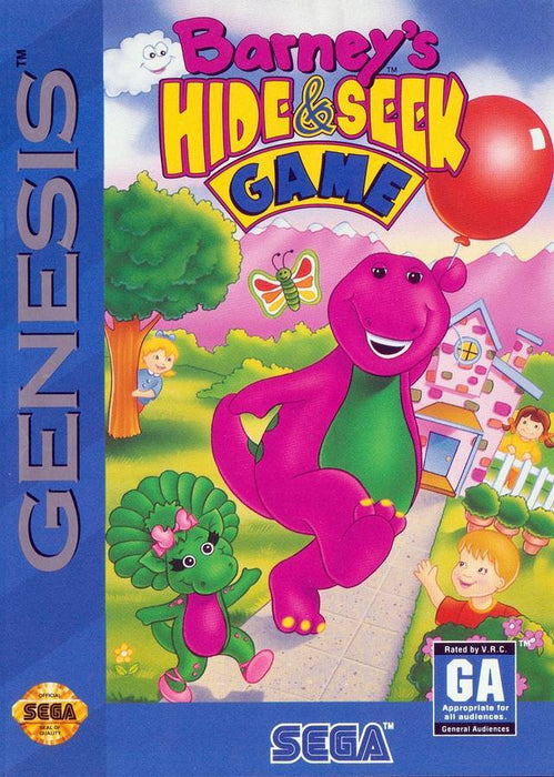 Barney Hide and Seek (Sega Genesis) - for just $0! 