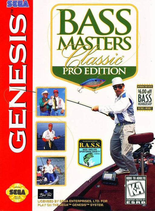 Bass Masters Classic: Pro Edition (Sega Genesis) - for just $0! 