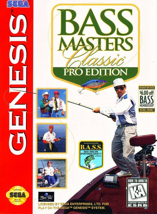 Bass Masters Classic: Pro Edition (Sega Genesis) - for just $0! 