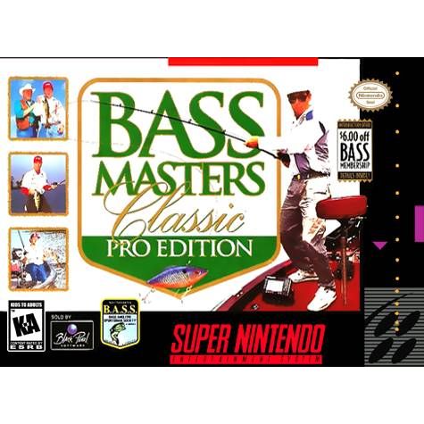 Bass Masters Classic Pro Edition (Super Nintendo) - Premium Video Games - Just $0! Shop now at Retro Gaming of Denver