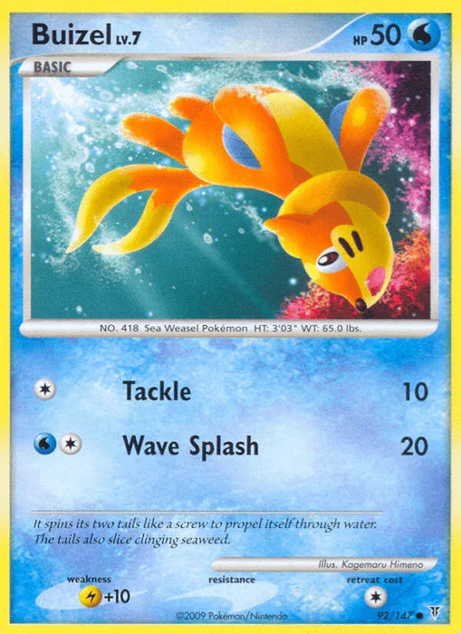Buizel (92/147) [Platinum: Supreme Victors] - for just $0.15! 