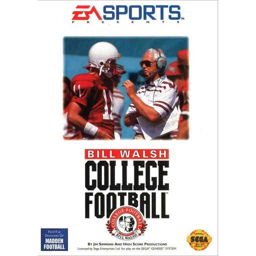 Bill Walsh College Football (Sega Genesis) - Just $0! Shop now at Retro Gaming of Denver