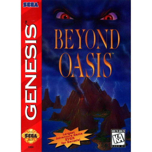 Beyond Oasis (Sega Genesis) - Just $0! Shop now at Retro Gaming of Denver