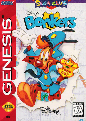 Disney's Bonkers (Sega Genesis) - for just $0! 