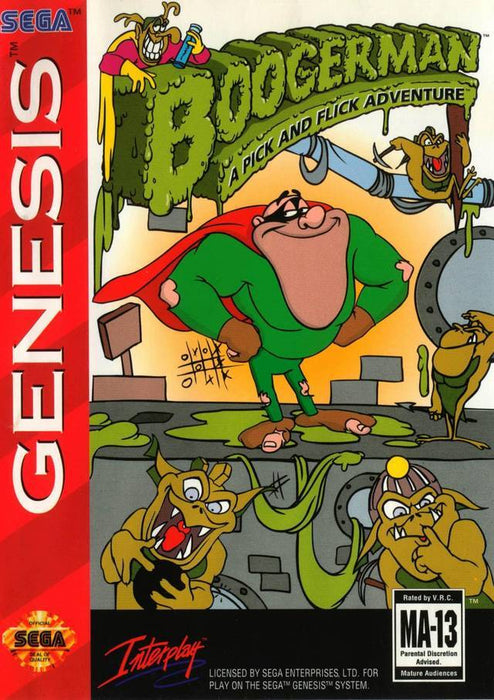 Boogerman A Pick and Flick Adventure (Sega Genesis) - for just $0! 