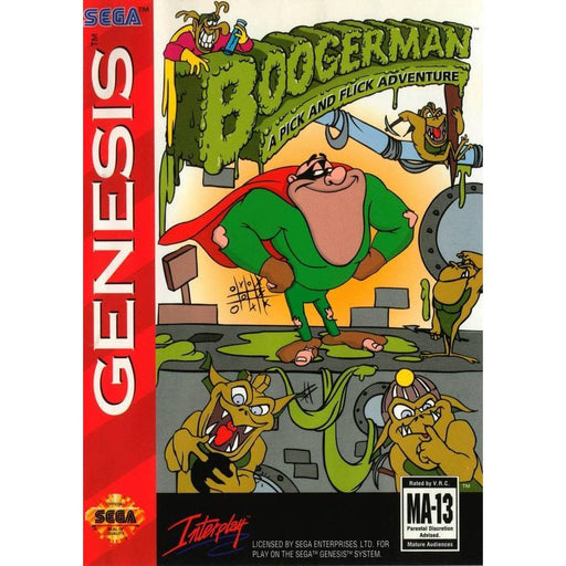 Boogerman A Pick and Flick Adventure (Sega Genesis) - Just $0! Shop now at Retro Gaming of Denver