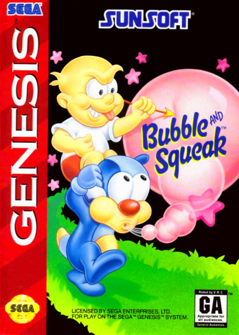Bubble and Squeak (Sega Genesis) - for just $0! 