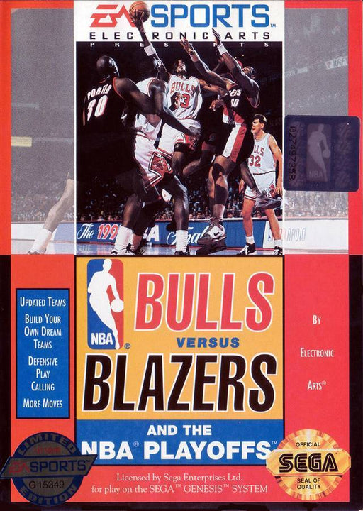 Bulls Vs Blazers and the NBA Playoffs (Sega Genesis) - for just $0! 