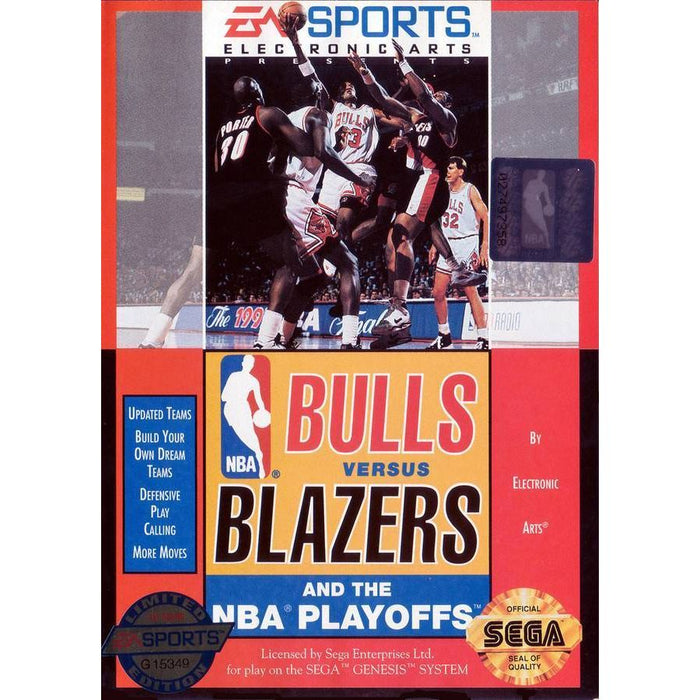 Bulls Vs Blazers and the NBA Playoffs (Sega Genesis) - Just $0! Shop now at Retro Gaming of Denver