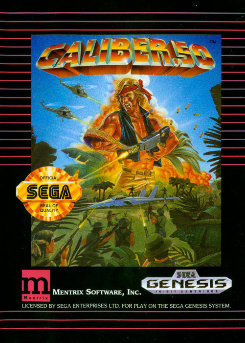 Caliber .50 (Sega Genesis) - for just $0! 