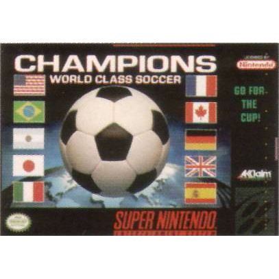 Champions World Class Soccer (Super Nintendo) - Just $0! Shop now at Retro Gaming of Denver