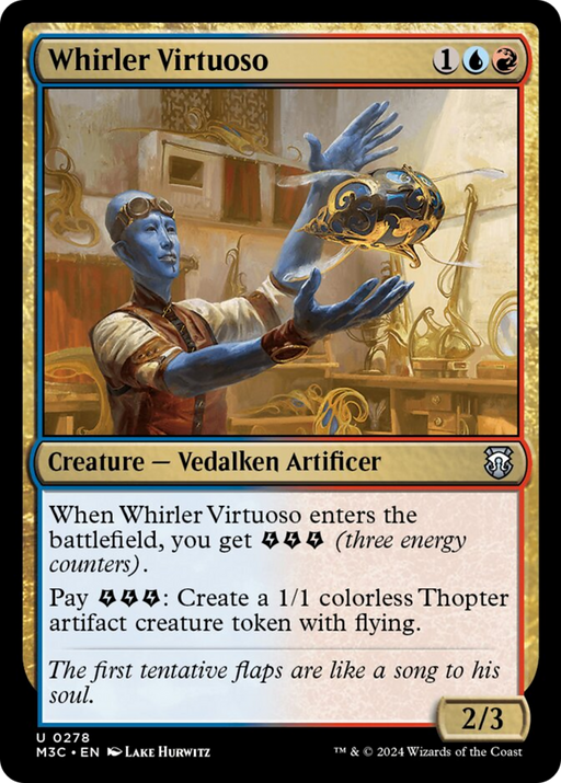 Whirler Virtuoso [Modern Horizons 3 Commander] - Just $0.01! Shop now at Retro Gaming of Denver