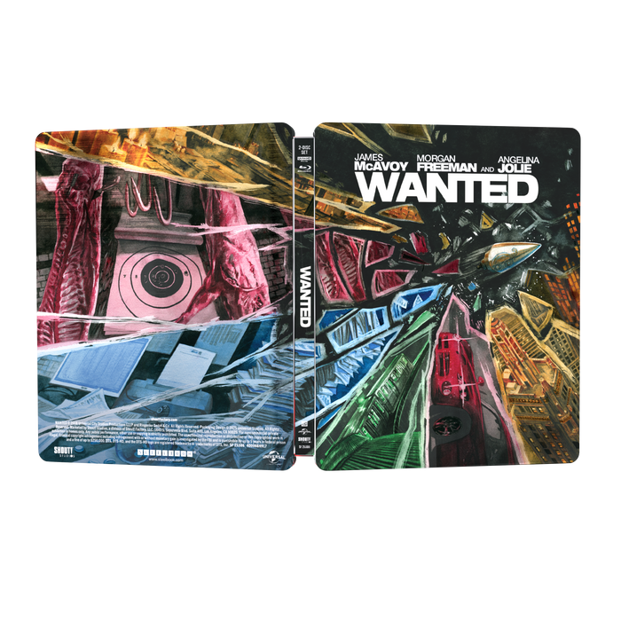 Wanted - Steelbook [4K Ultra HD + Blu-ray] - for just $43.99! 