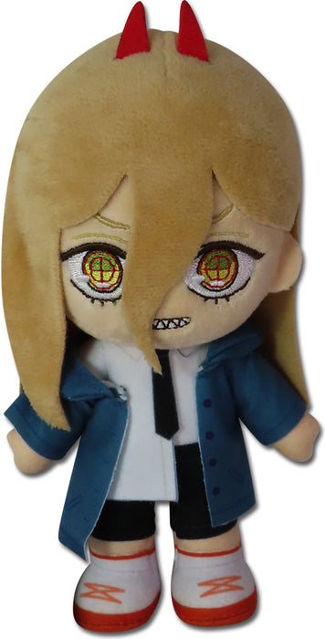 CHAINSAW MAN - POWER PUBLIC SAFETY DEVIL HUNTERS UNIFORM #1 MOVABLE VER PLUSH 8" H - for just $27.99! 