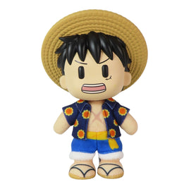 ONE PIECE - LUFFY DRESS ROZA PLASTIC HEAD MOVEABLE VER PLUSH 4.5'' - Premium Figures - Just $22.95! Shop now at Retro Gaming of Denver