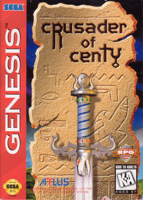 Crusader of Centy (Sega Genesis) - for just $0! 