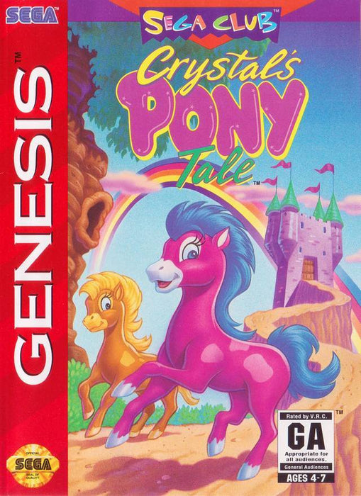 Crystal's Pony Tale (Sega Genesis) - for just $0! 
