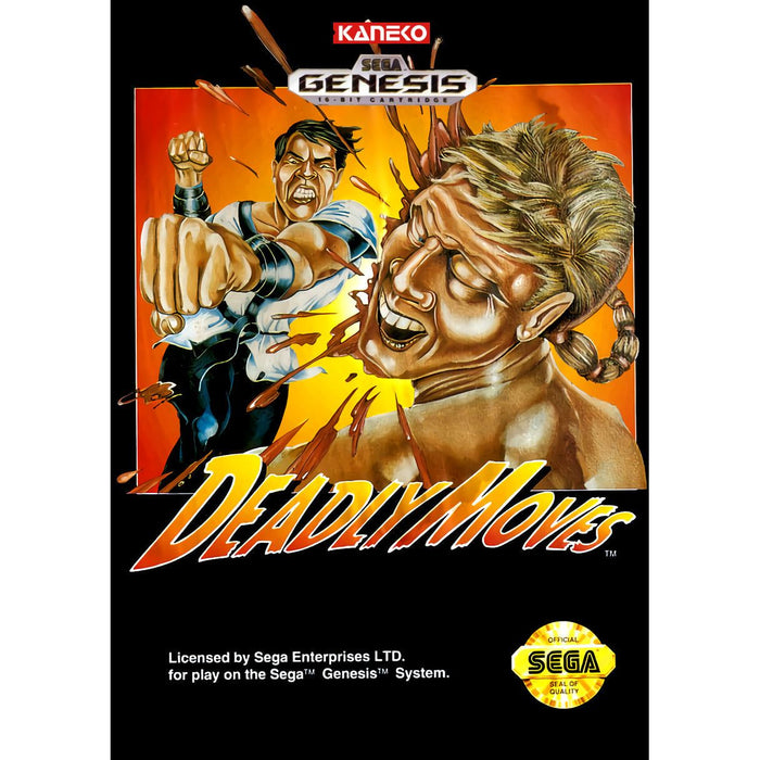 Deadly Moves (Sega Genesis) - Just $0! Shop now at Retro Gaming of Denver