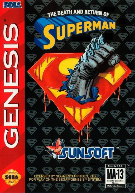 The Death And Return Of Superman (Sega Genesis) - for just $0! 
