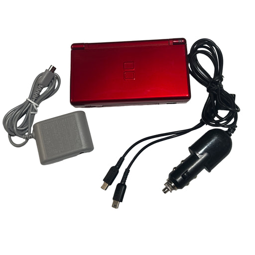 Red Crimson & Black Nintendo DS Lite (New Screens and Outer Case) - for just $159.99! 
