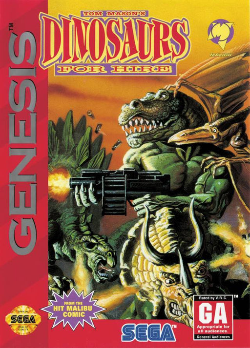 Tom Mason's Dinosaurs For Hire (Sega Genesis) - for just $0! 